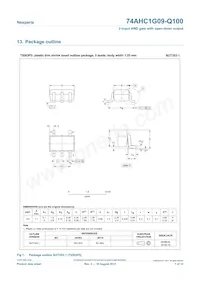 74AHC1G09GV-Q100H Datasheet Page 7