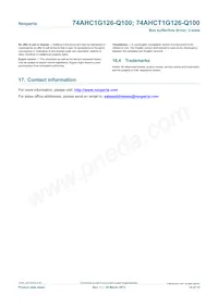 74AHC1G126GV-Q100H Datasheet Page 14