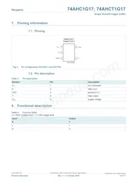 74AHC1G17GVH Datasheet Page 3