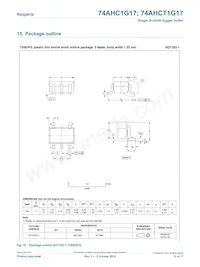 74AHC1G17GVH Datasheet Pagina 12