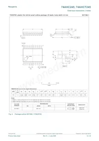 74AHC245D Datasheet Page 12