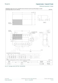 74AHC245D Datasheet Page 13
