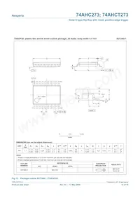 74AHC273D Datasheet Page 14