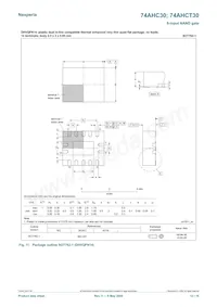74AHC30GU12X Datasheet Page 12