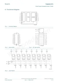 74AHC373D Datasheet Page 2