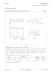 74AHC373D Datasheet Page 9