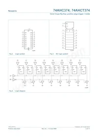 74AHC374D Datasheet Page 3