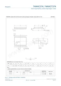 74AHC374D Datasheet Page 14