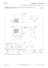 74AHC74PW/AUJ Datasheet Page 12