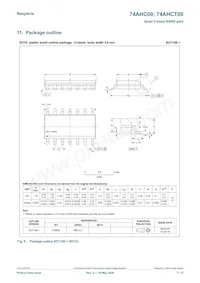 74AHCT00D Datasheet Page 7