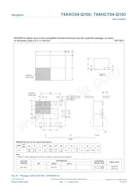 74AHCT04BQ-Q100X Datasheet Page 11