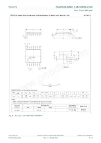 74AHCT08BQ-Q100X Datasheet Page 8