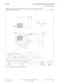 74AHCT08BQ-Q100X Datasheet Page 9
