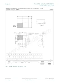 74AHCT125BQ-Q100 Datasheet Page 12