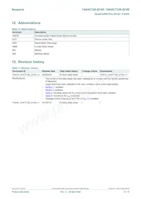74AHCT126BQ-Q100 Datasheet Page 13