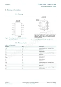 74AHCT126D/AUJ數據表 頁面 3