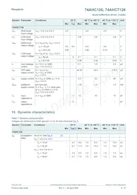 74AHCT126D/AUJ Datasheet Page 6