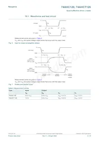 74AHCT126D/AUJ Datasheet Page 8
