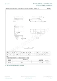74AHCT132BQ-Q100X Datasheet Page 12