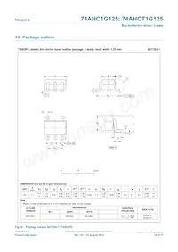 74AHCT1G125GM Datasheet Page 10