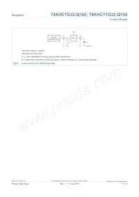 74AHCT1G32GV-Q100 Datasheet Page 7