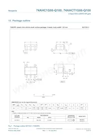 74AHCT1G86GW-Q100 Datasheet Page 8