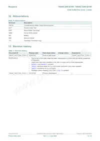 74AHCT244D-Q100 Datasheet Page 14
