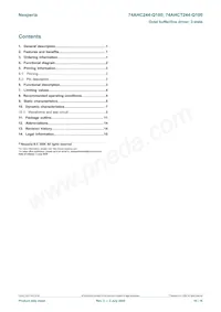 74AHCT244D-Q100 Datasheet Pagina 16