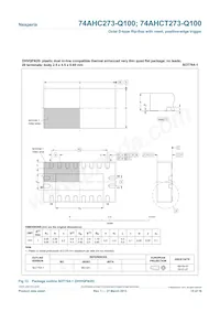 74AHCT273D-Q100J Datasheet Page 15