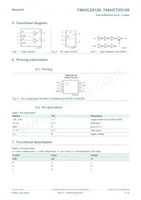 74AHCT2G126DP Datasheet Page 2