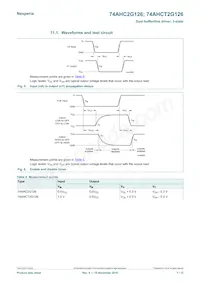 74AHCT2G126DP Datasheet Page 7