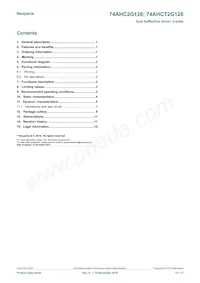 74AHCT2G126DP Datasheet Pagina 13