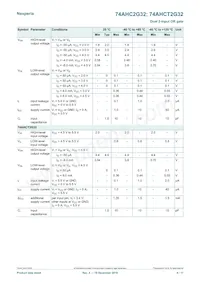 74AHCT2G32GD Datasheet Page 4