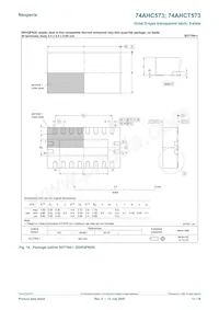 74AHCT573D Datasheet Page 13