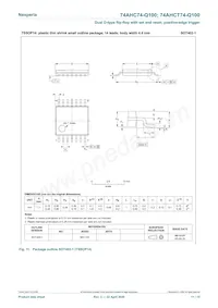 74AHCT74BQ-Q100X Datasheet Page 11