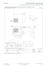 74AHCT74BQ-Q100X Datasheet Page 12