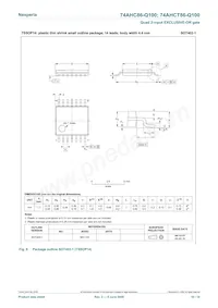 74AHCT86BQ-Q100X Datasheet Page 10