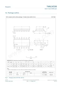 74ALVC00D Datasheet Page 8