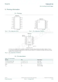 74ALVC14BQ Datasheet Page 3