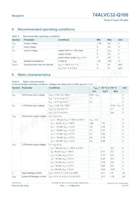 74ALVC32BQ-Q100X Datenblatt Seite 5