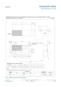 74ALVC541BQ-Q100X Datasheet Page 12