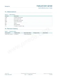 74ALVC541BQ-Q100X Datasheet Page 13