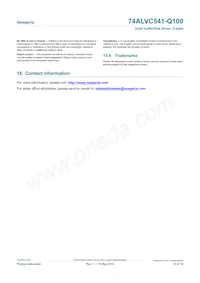 74ALVC541BQ-Q100X Datasheet Page 15