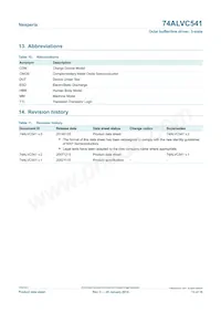 74ALVC541D Datasheet Page 13