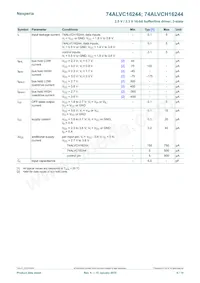 74ALVCH16244DL Datasheet Page 6
