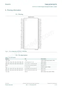 74ALVCH16373DL Datasheet Page 4