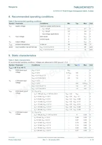 74ALVCH16373DL Datasheet Page 6