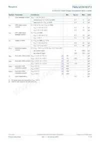 74ALVCH16373DL Datasheet Page 7