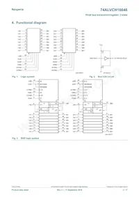 74ALVCH16646DGGS Datasheet Page 2