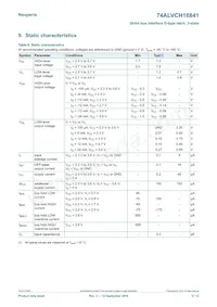 74ALVCH16841DGGS Datasheet Page 5